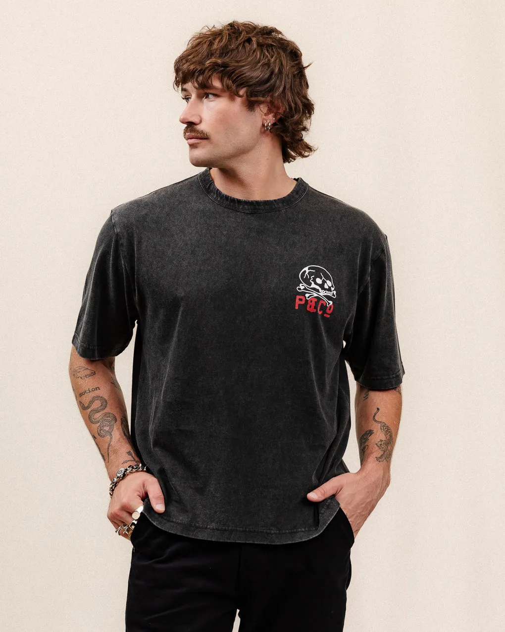 Godspeed Boxy T-Shirt - Acid Wash sold by P & Co product image thumbnail 2