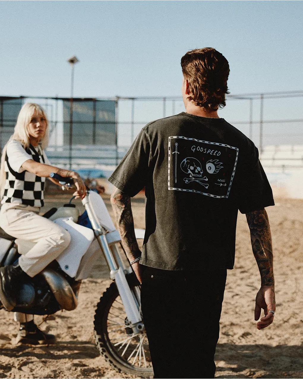 Godspeed Boxy T-Shirt - Acid Wash sold by P & Co product image thumbnail 5