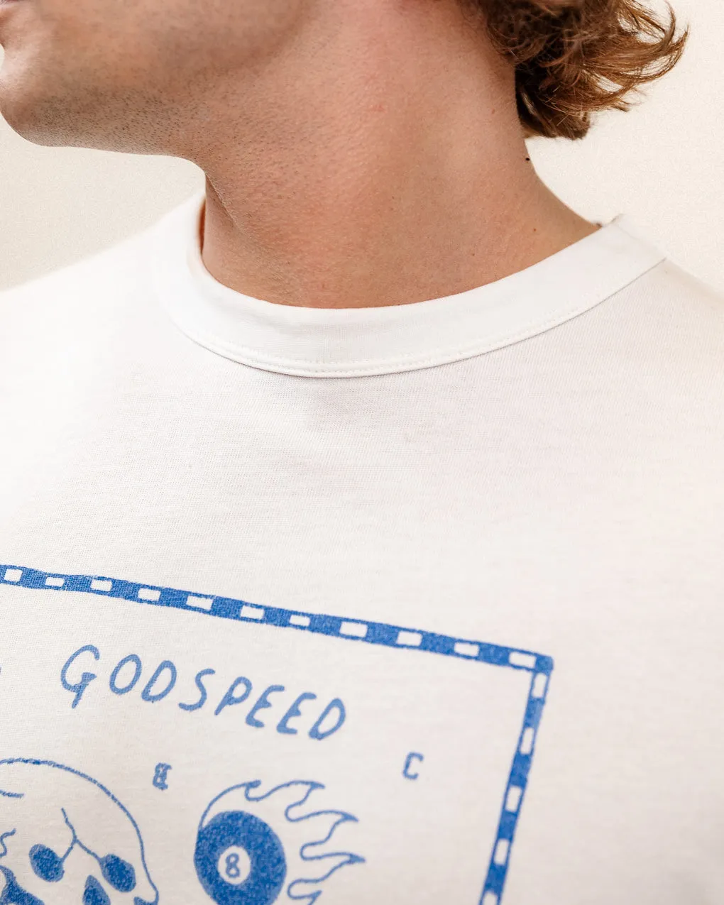 Godspeed Boxy T-Shirt - Off White sold by P & Co product image thumbnail 4