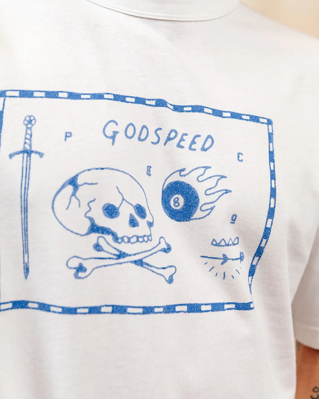 Godspeed Boxy T-Shirt - Off White sold by P & Co product image thumbnail 2