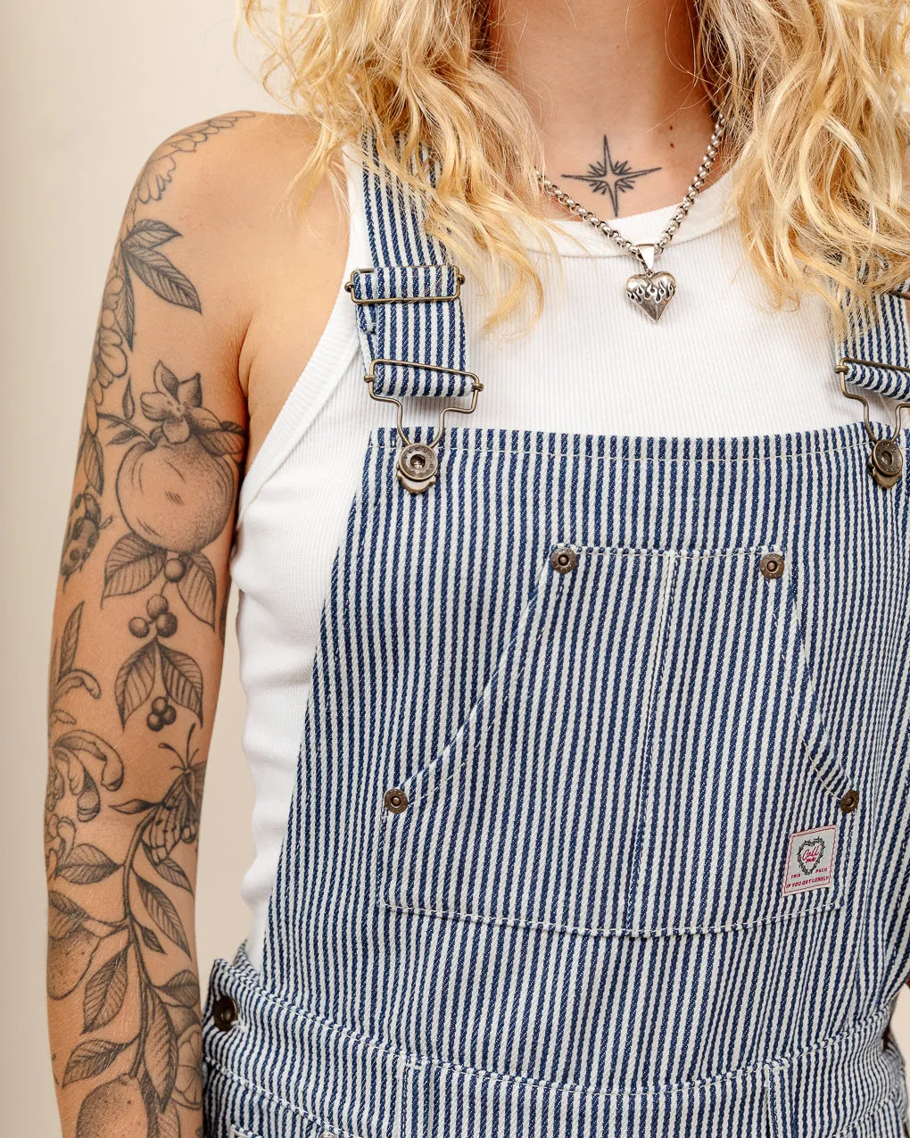 Railroad Dungarees - Indigo Hickory Stripe sold by P & Co product image thumbnail 2