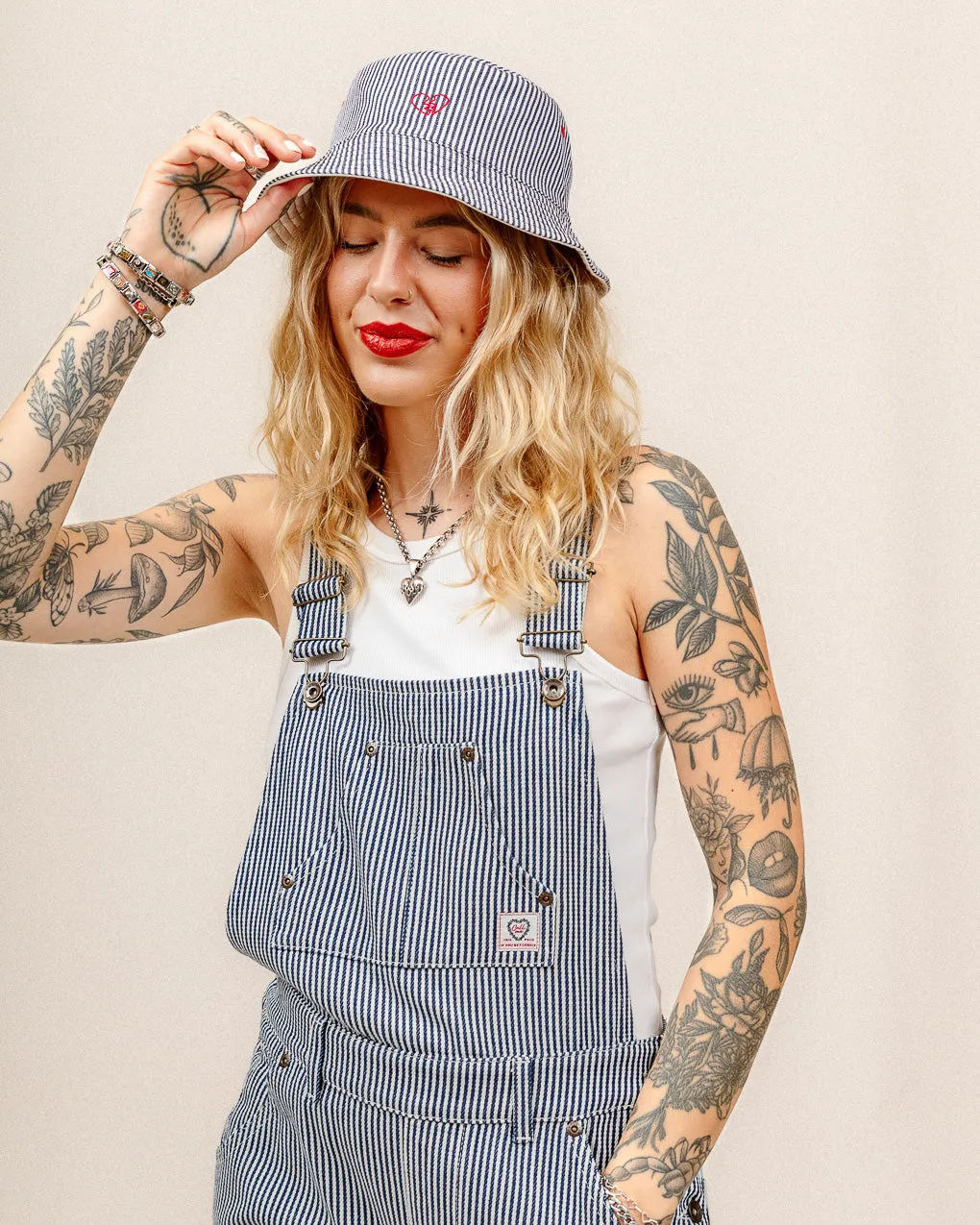Railroad Dungarees - Indigo Hickory Stripe sold by P & Co product image thumbnail 5