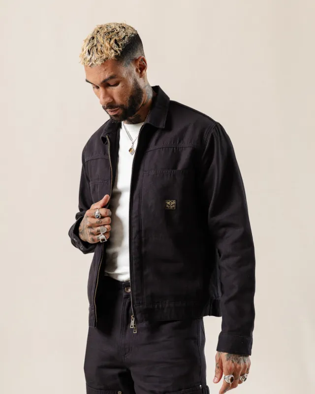 Garage Canvas Jacket - Black sold by P & Co