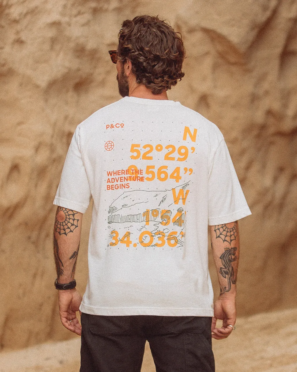 Adventure T-Shirt - Off White sold by P & Co