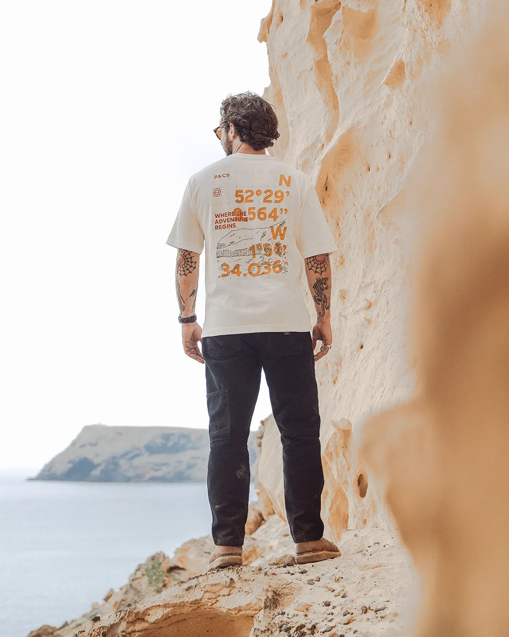 Adventure T-Shirt - Off White sold by P & Co product image thumbnail 3