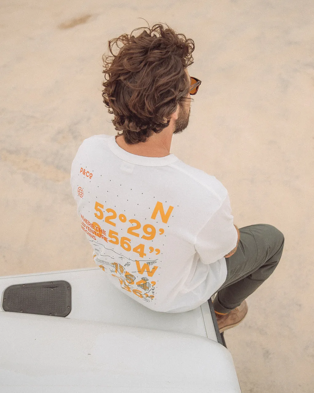 Adventure T-Shirt - Off White sold by P & Co product image thumbnail 4