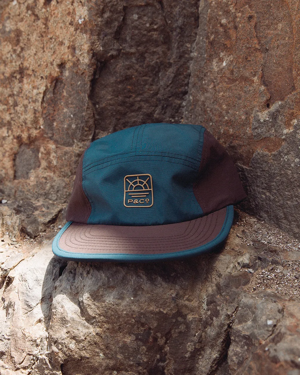 FTG Trail Cap - Brown & Blue sold by P & Co product image thumbnail 2