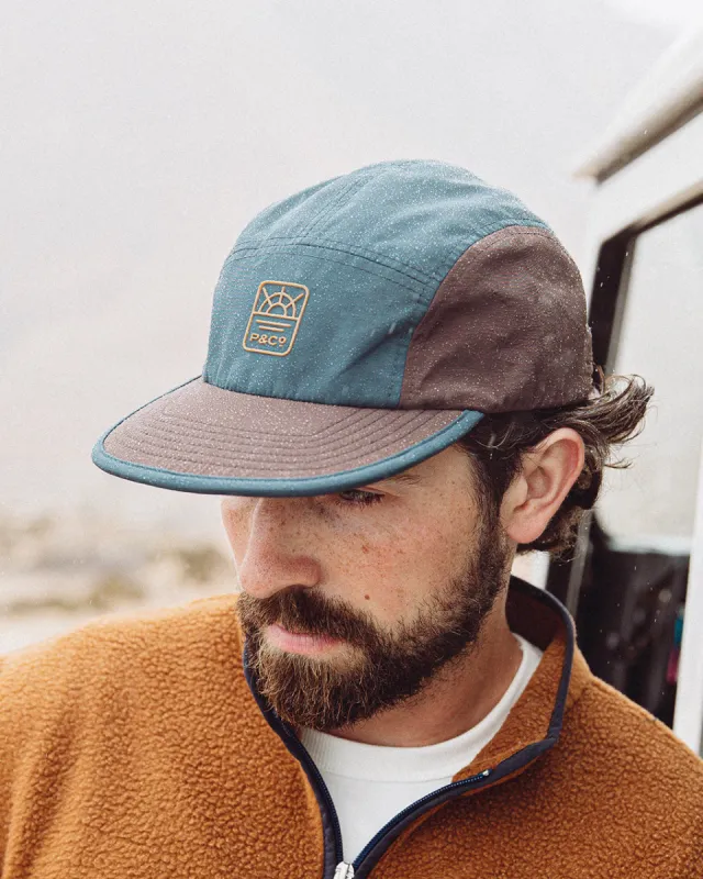 FTG Trail Cap - Brown & Blue sold by P & Co