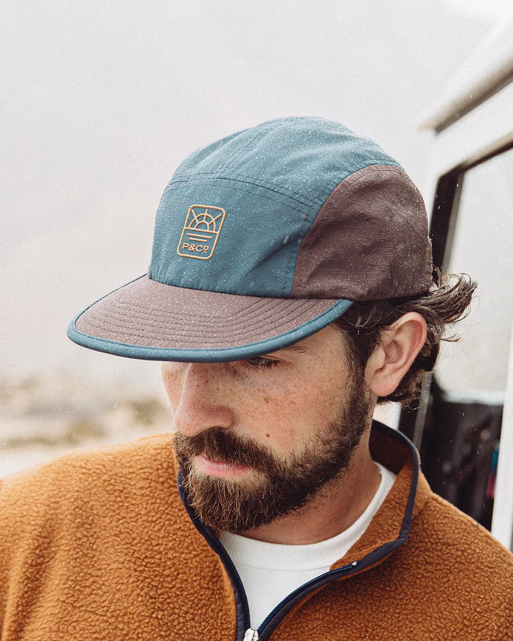 FTG Trail Cap - Brown & Blue sold by P & Co