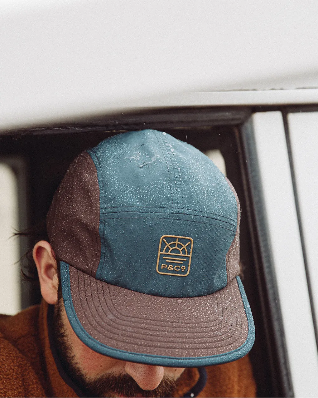 FTG Trail Cap - Brown & Blue sold by P & Co product image thumbnail 4
