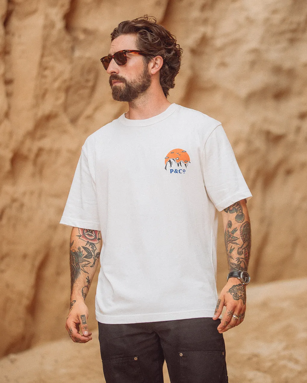 Under The Same Sun T-Shirt - Off White sold by P & Co product image thumbnail 3