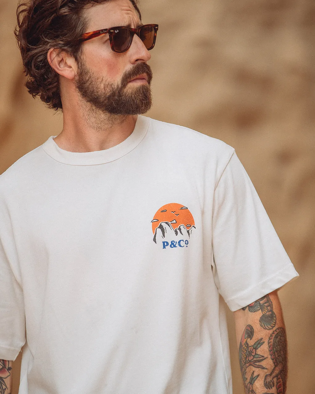 Under The Same Sun T-Shirt - Off White sold by P & Co product image thumbnail 2