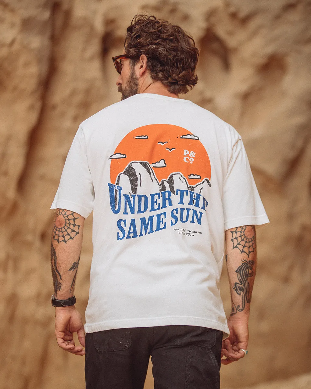 Under The Same Sun T-Shirt - Off White sold by P & Co
