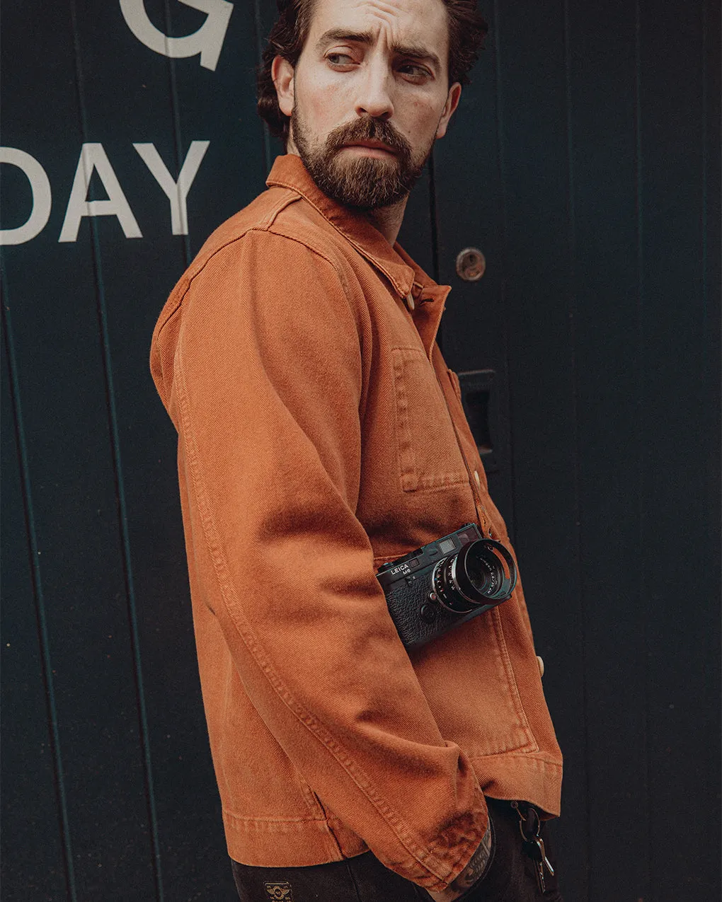 Colmore Chore Jacket - Rust sold by P & Co product image thumbnail 4