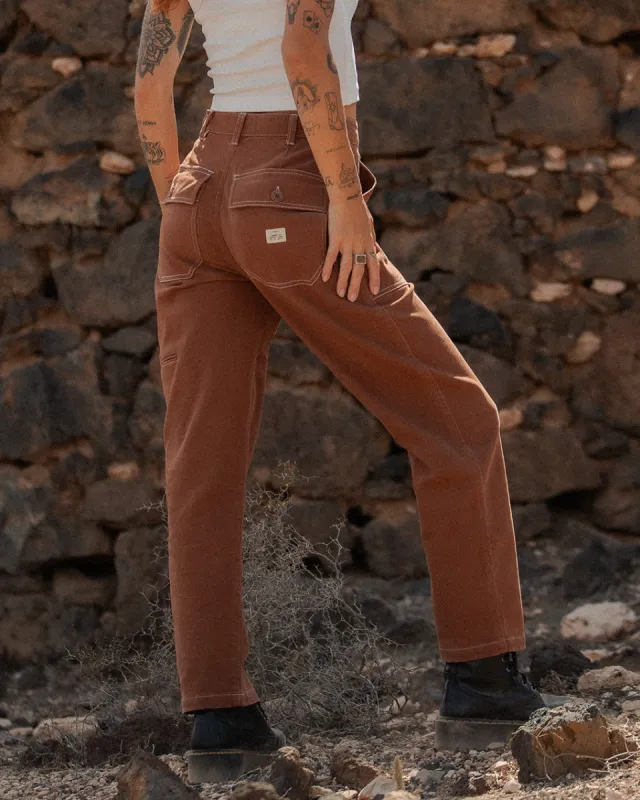 304 Service Fatigue Pants - Rust sold by P & Co