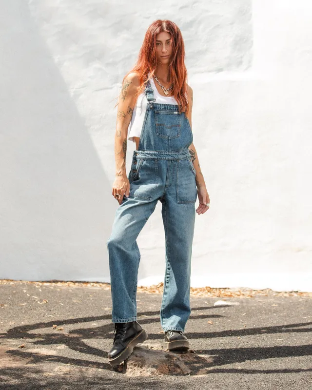 Dexy Dungarees - Washed Denim sold by P & Co
