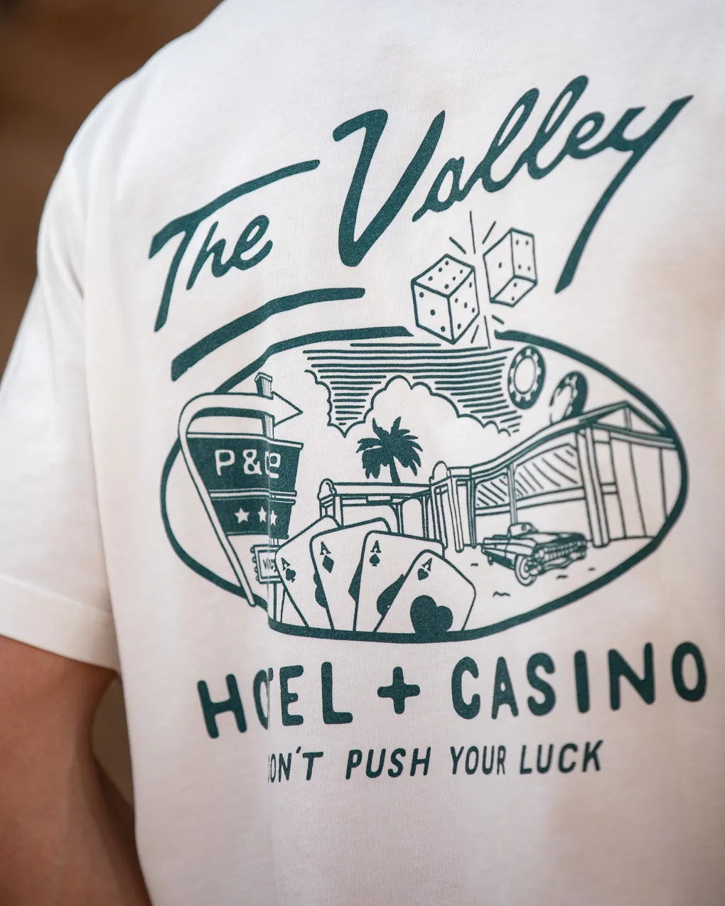 The Valley T-Shirt - Off White sold by P & Co product image thumbnail 2