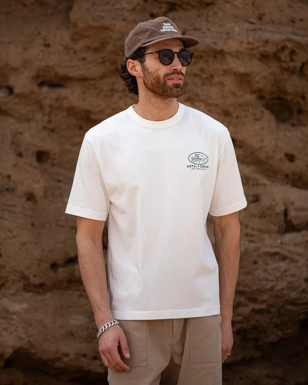 The Valley T-Shirt - Off White sold by P & Co product image thumbnail 3