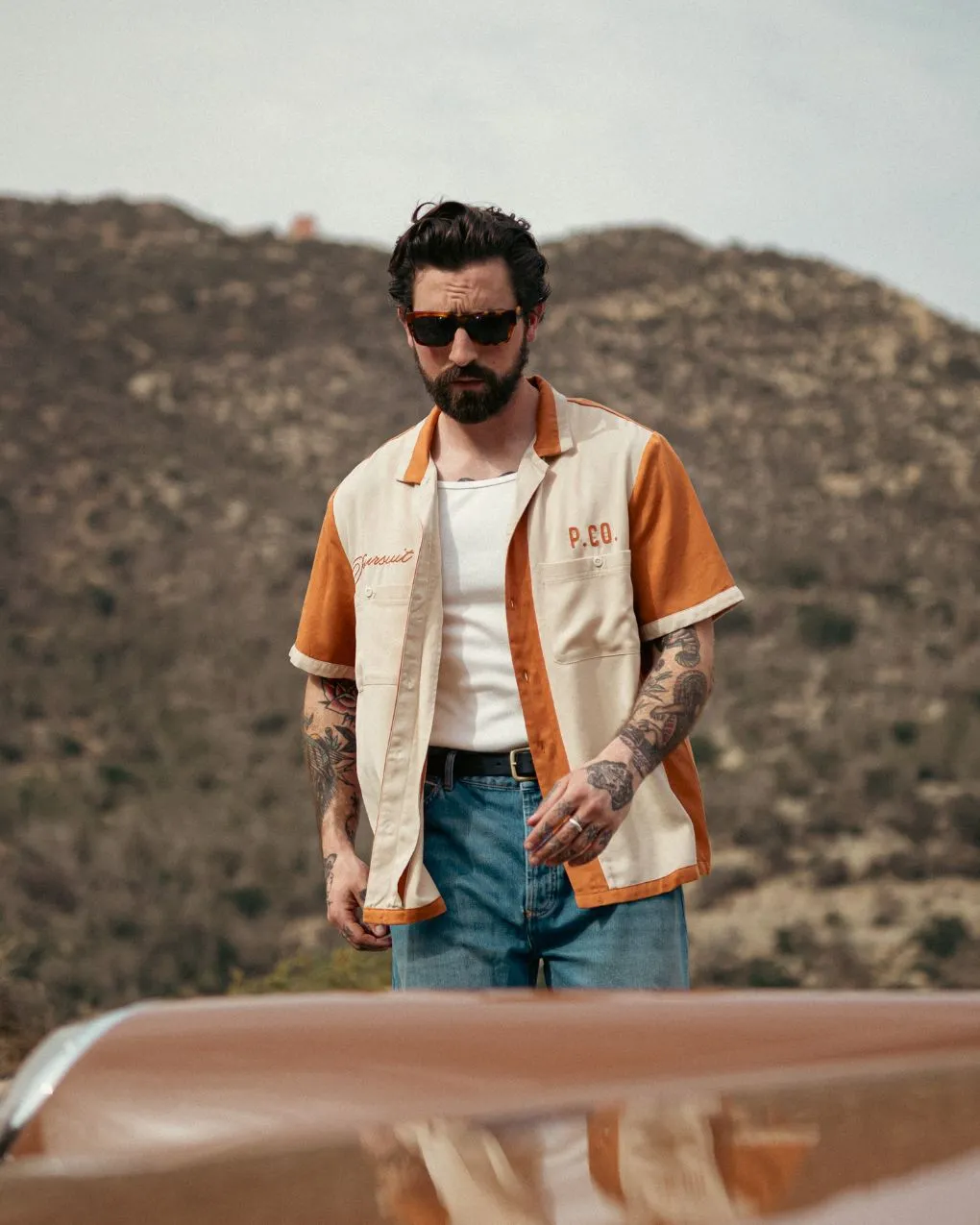 Never Ending Pursuit Bowling Shirt sold by P & Co product image thumbnail 3