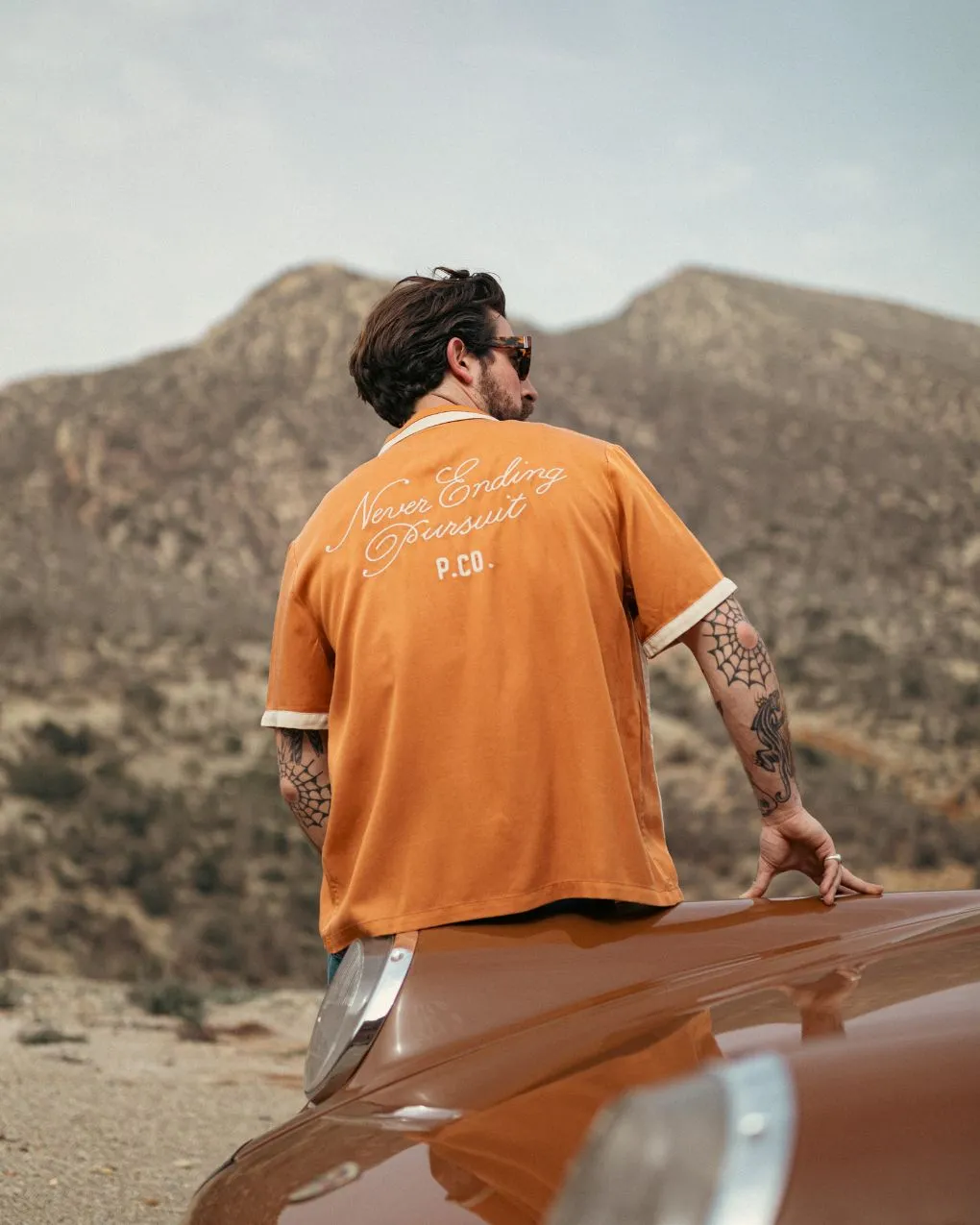 Never Ending Pursuit Bowling Shirt sold by P & Co product image thumbnail 4