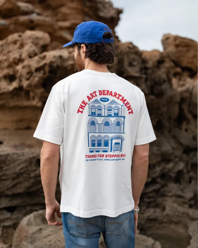 Art Dept T-Shirt - Off White sold by P & Co