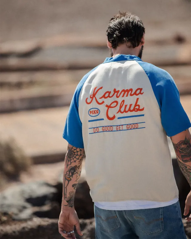 Karma Club Bowling Shirt sold by P & Co