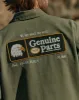 Genuine Parts Bodie Denim Jacket - Olive sold by P & Co