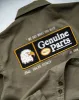 Genuine Parts Bodie Denim Jacket - Olive sold by P & Co
