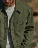 Genuine Parts Bodie Denim Jacket - Olive sold by P & Co