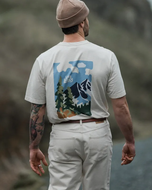 Life Lately T-Shirt - Bone sold by P & Co