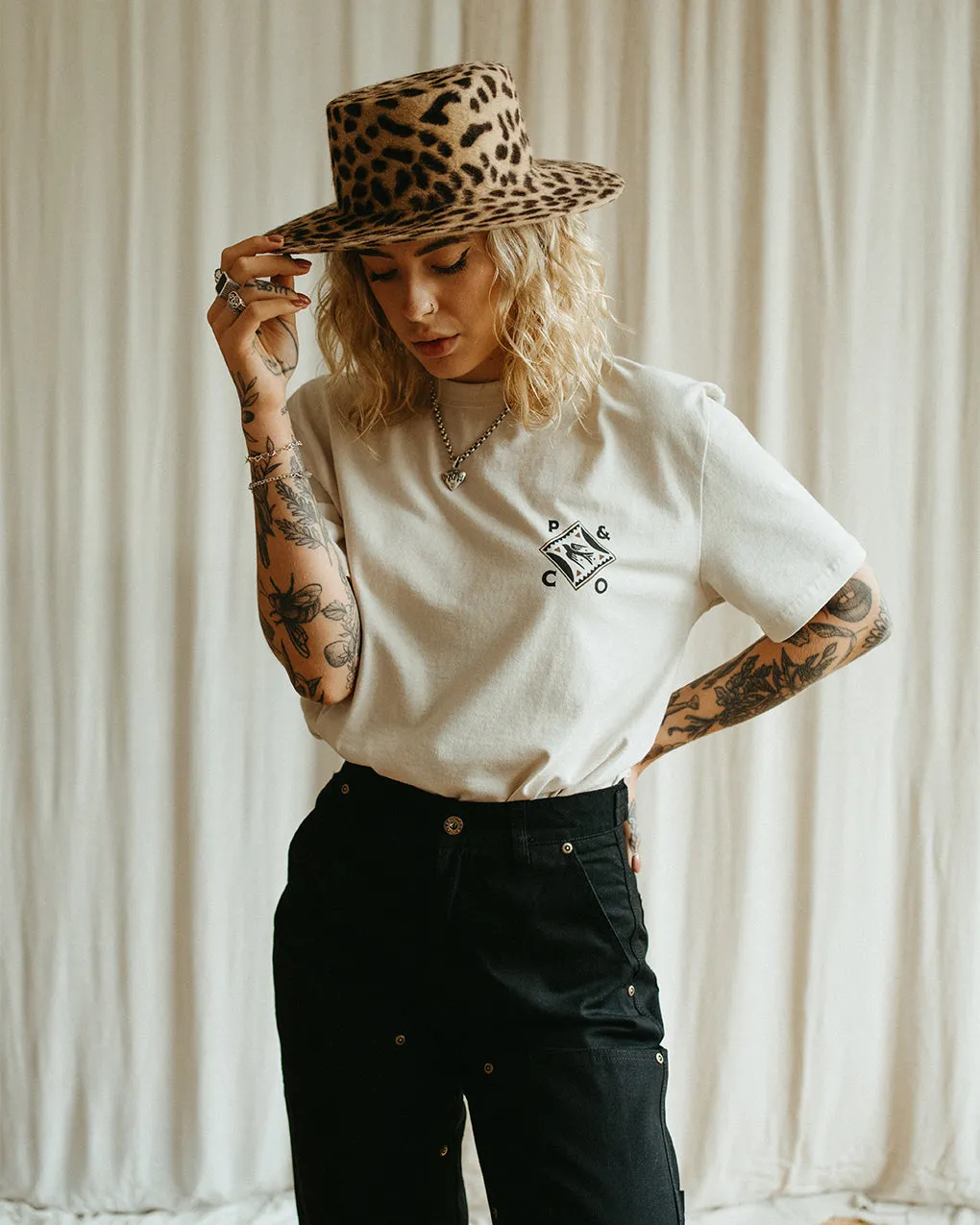 Life in Balance T-Shirt - Bone sold by P & Co product image thumbnail 2