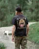 Always Pushing T-Shirt - Heavy Washed Black sold by P & Co