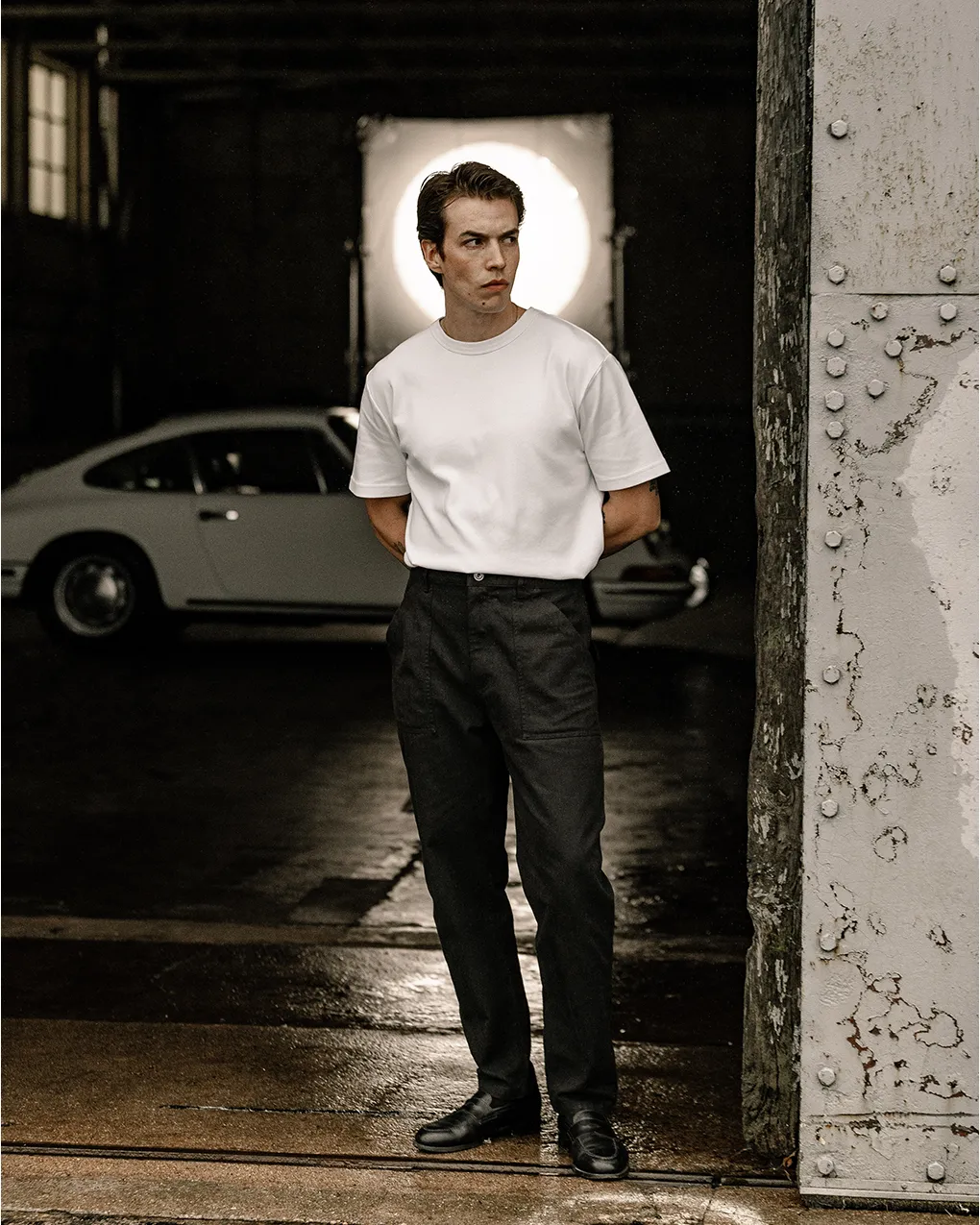 Crafted Heavyweight T-Shirt - White sold by P & Co product image thumbnail 2