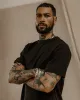 Crafted Heavyweight T-Shirt - Washed Black sold by P & Co