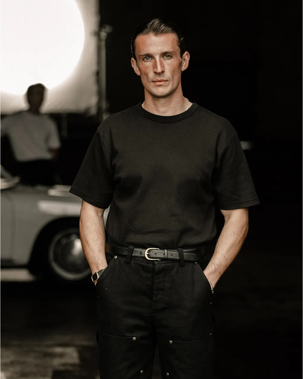 Crafted Heavyweight T-Shirt - Washed Black sold by P & Co product image thumbnail 3