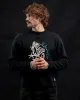 Snake Bite Knit Jumper - Washed Black sold by P & Co