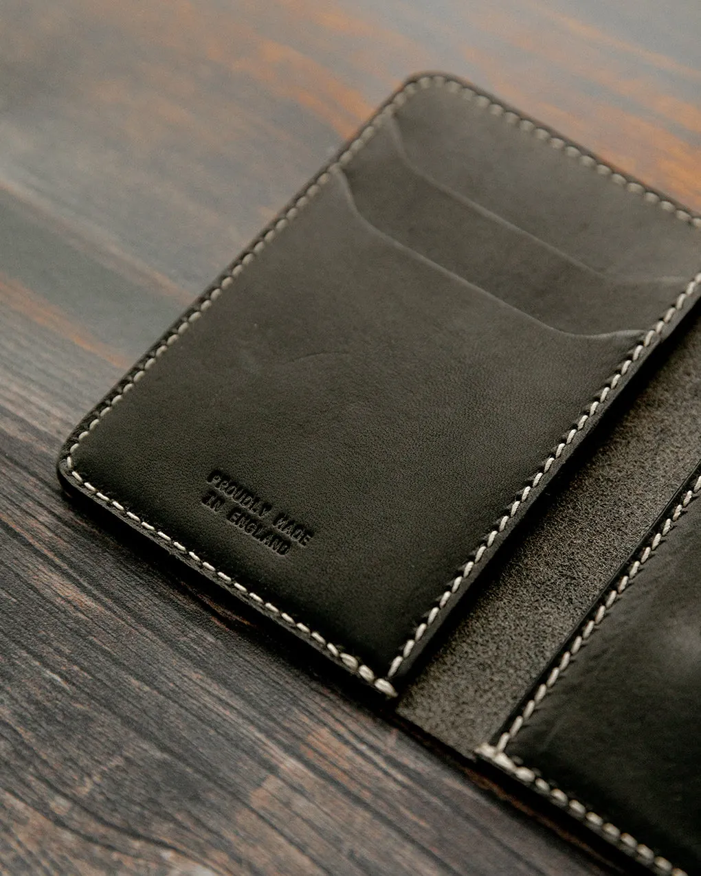 Good At Bad Decisions Leather Wallet - Black sold by P & Co product image thumbnail 2