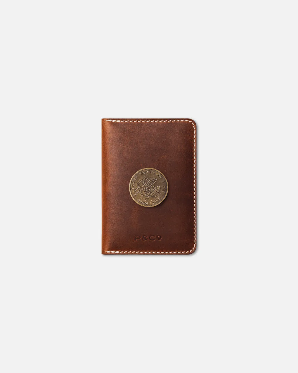 Good At Bad Decisions Leather Wallet sold by P & Co product image thumbnail 2