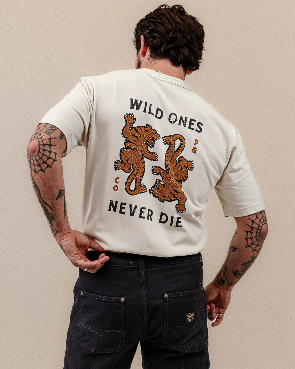 Wild Ones T-Shirt - Bone sold by P & Co