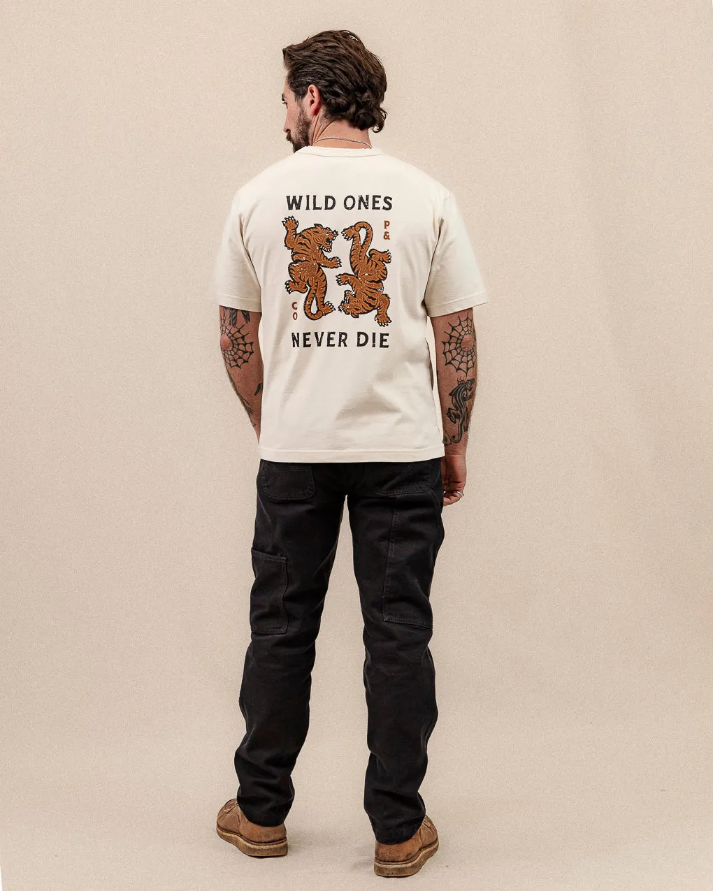 Wild Ones T-Shirt - Bone sold by P & Co product image thumbnail 3