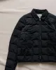 Time To Slow Quilted Jacket - Washed Black sold by P & Co