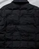 Time To Slow Quilted Jacket - Washed Black sold by P & Co