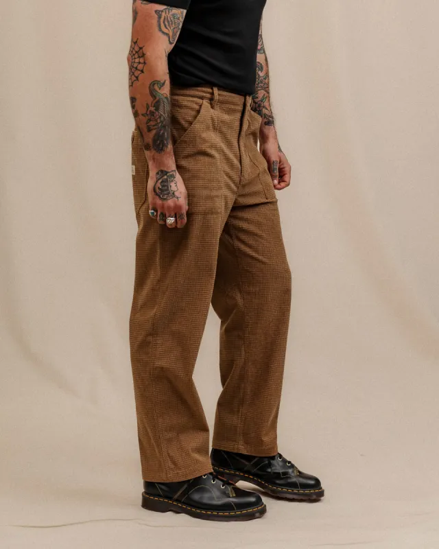 Waffle Cord Service Fatigue Pants - Biscuit sold by P & Co