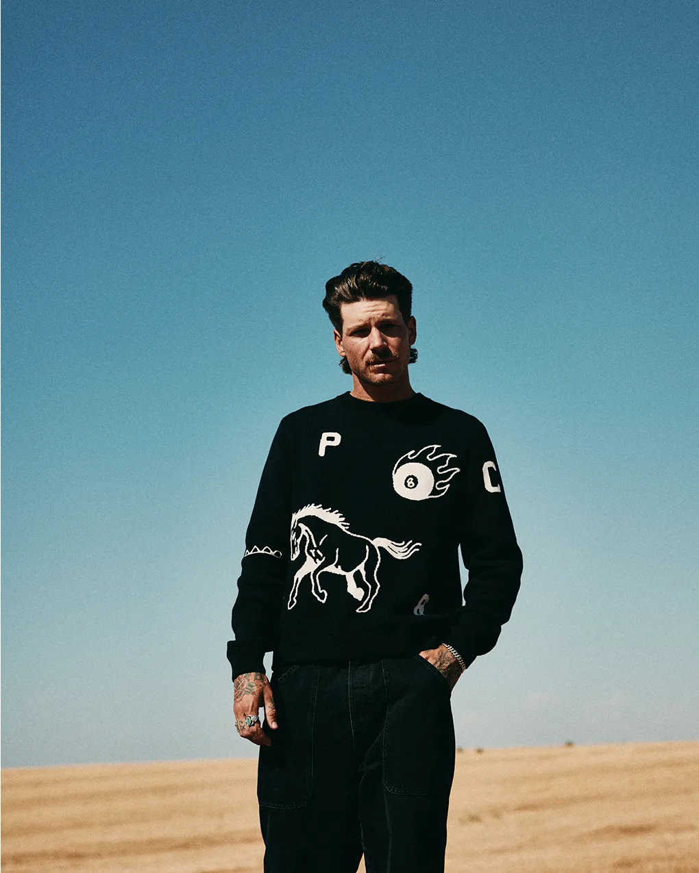 Flash Knit Jumper - Black sold by P & Co product image thumbnail 5