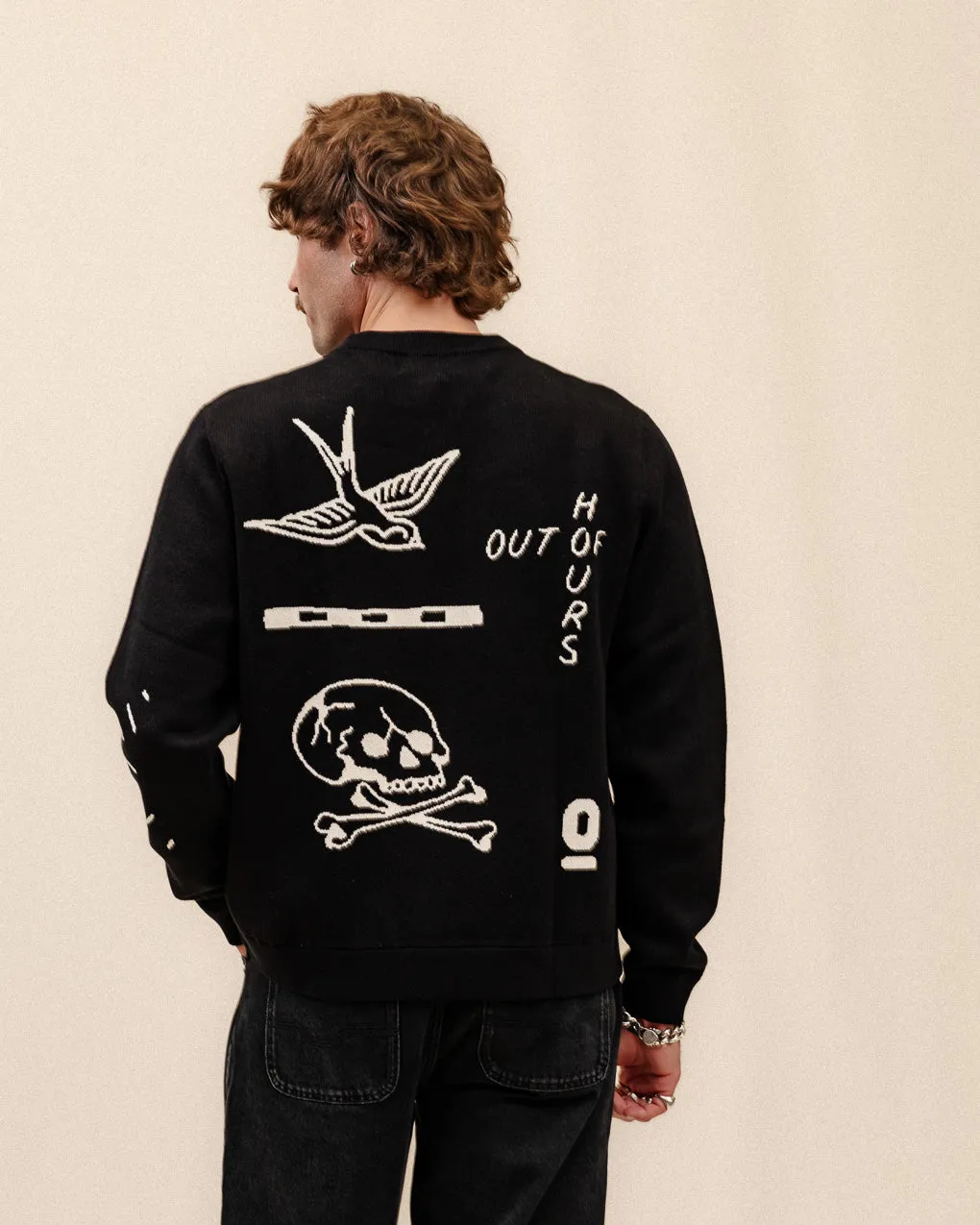 Flash Knit Jumper - Black sold by P & Co product image thumbnail 2