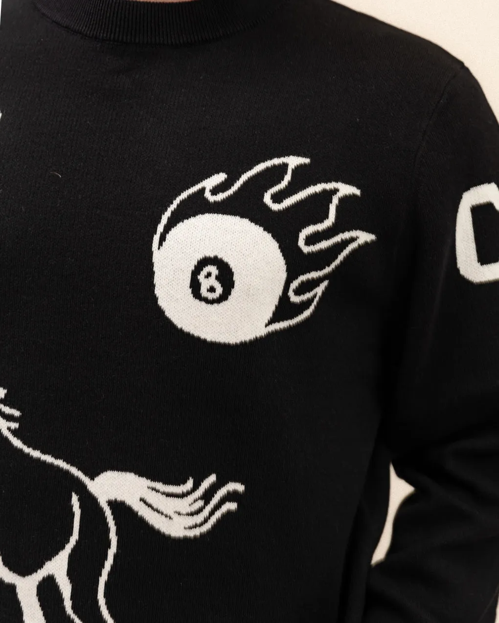 Flash Knit Jumper - Black sold by P & Co product image thumbnail 3