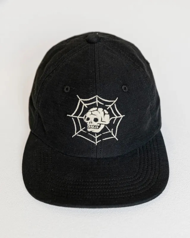 Chaos Web 6 Panel Cap - Black sold by P & Co