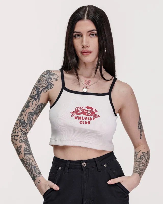 Unlucky Club Cami Vest - Off White sold by P & Co