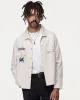 Parts & Service Work Overshirt - Ecru sold by P & Co
