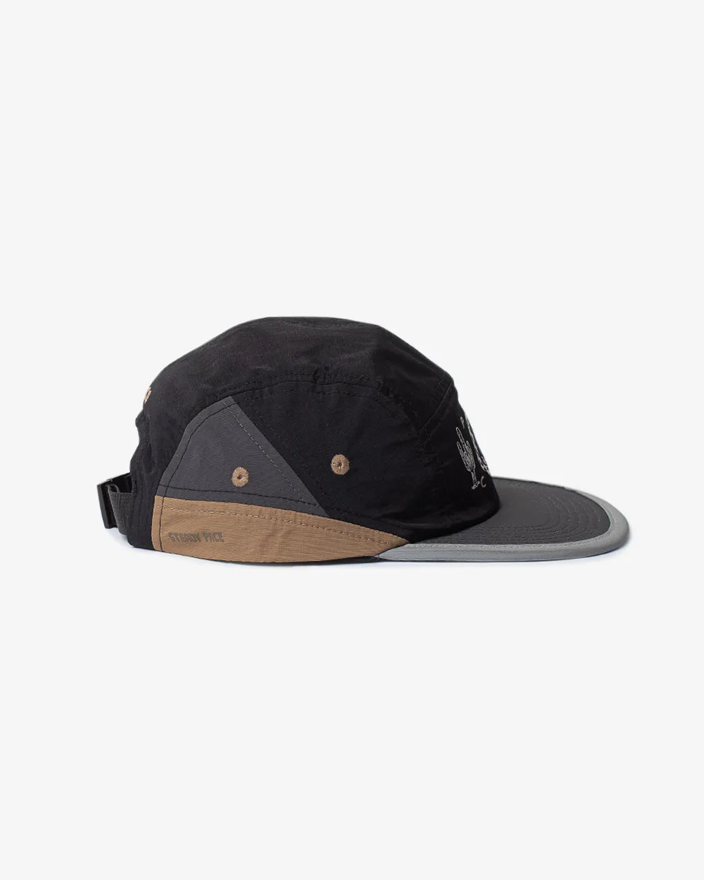 Steady Pace Trail Cap - Black & Tan sold by P & Co product image thumbnail 5